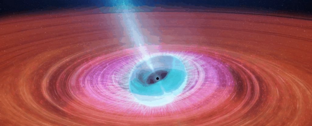 Estranho buraco negro está disparando jatos de plasma pelo espaço
