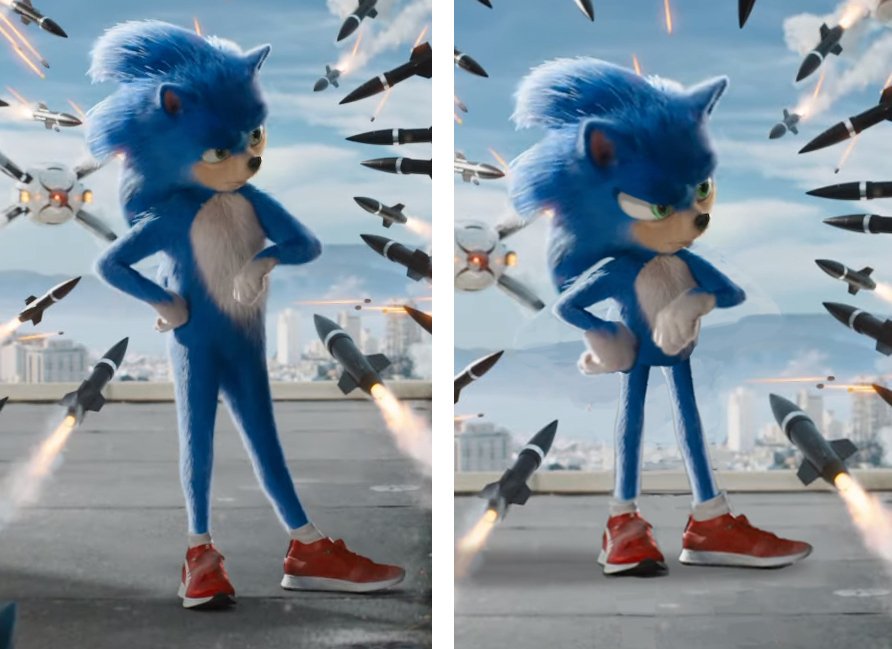 Artista Conserta O Visual Do Sonic No Live Action Fatos Desconhecidos