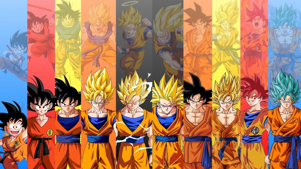 Painel Festa 1,50x1m Dragon Ball Z