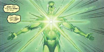 Como era o Lanterna Verde criado por Stan Lee?