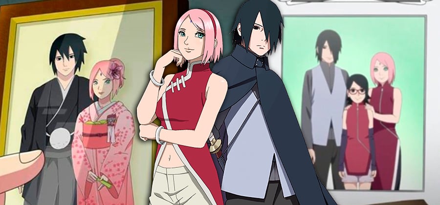 SASUKE DA UM ANEL PARA SAKURA