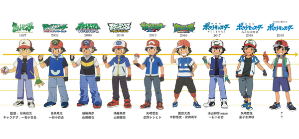 Confira a transformação de Ash ao longo de sua jornada Pokémon – Fatos  Desconhecidos