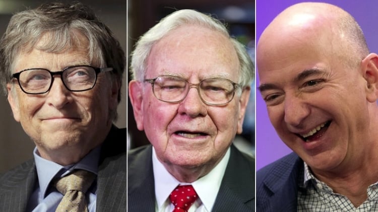 7 homens mais ricos do mundo em 2019