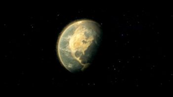 Ex-cientista da NASA mostra animação assustadora de como seria a Terra sem água