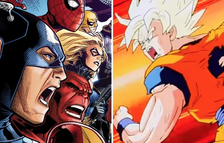 Fã mostra como seria Dragon Ball reimaginado como uma HQ da Marvel