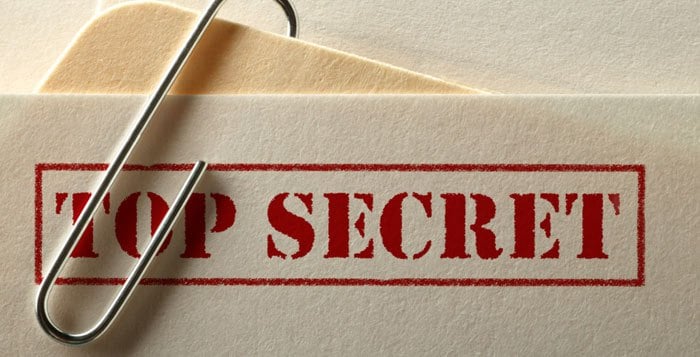 7 fatos incríveis sobre segredos de Estado