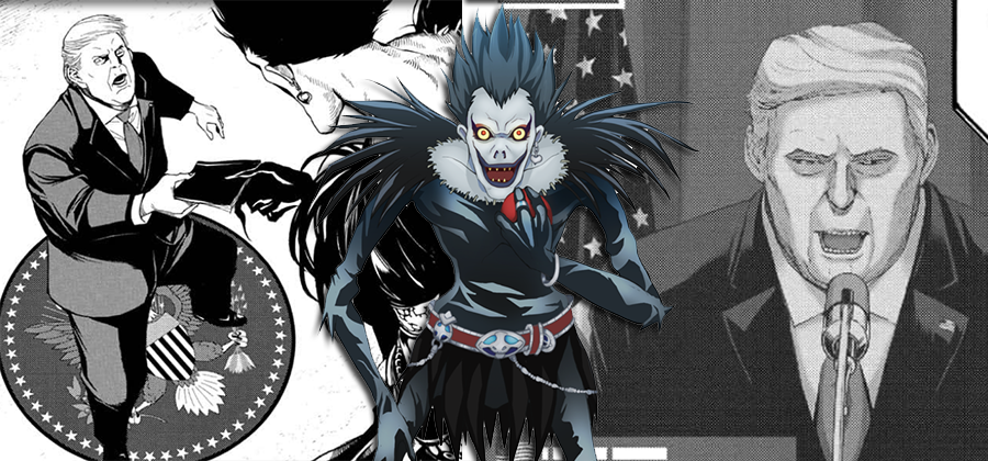 Donald Trump aparece em nova história de Death Note