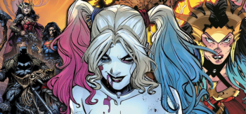 Arlequina aparece com novo visual na capa de Dark Nights: Death Metal