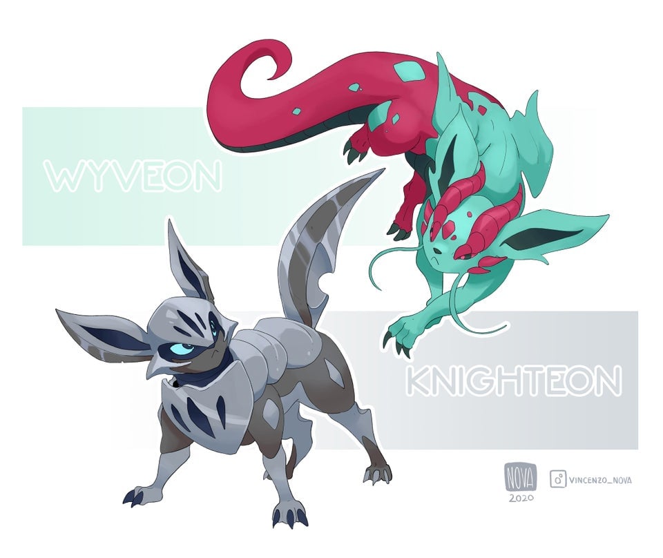 Artista cria evoluções do Eevee perfeitas para Sword e Shield – Fatos  Desconhecidos