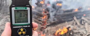 Radiação em Chernobyl aumentou 16 vezes por causa de incêndios florestais