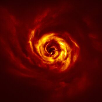 Imagens incríveis mostram o nascimento de um planeta a 520 anos-luz da Terra