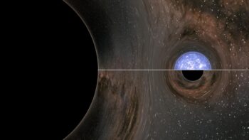Cientistas observam, pela primeira vez, colisão entre buraco negro e astro misterioso