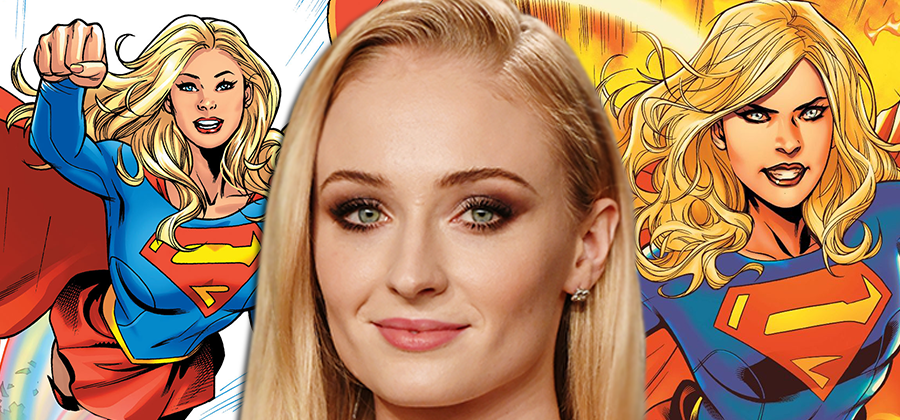 Arte incrível mostra como Sophie Turner ficaria como a Supergirl