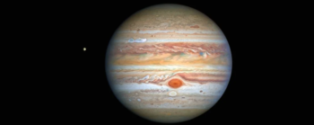 Nova foto impressionante do Hubble mostra o lado de tempestades de Júpiter