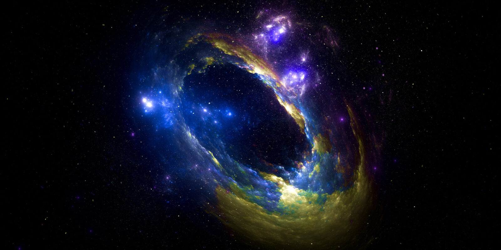 Podem existir mini universos fractais dentro de buracos negros carregados