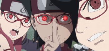 Sarada Uchiha libera novo Sharingan em Boruto