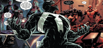 Venom sugere que os Vingadores não podem confiar no Homem-Aranha