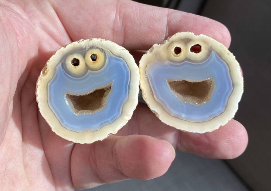 Geólogo encontra rocha vulcânica incrivelmente semelhante ao Monster Cookie