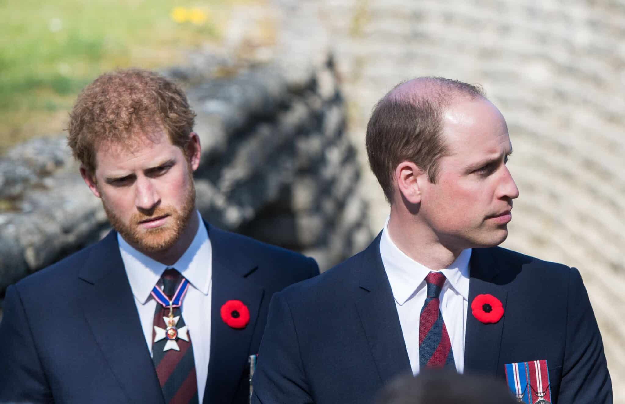 Especialista em leitura labial revela o que os príncipes William e Harry disseram um para o outro no funeral do avô
