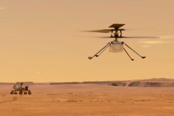 Helicóptero da NASA em Marte atingiu um grande marco