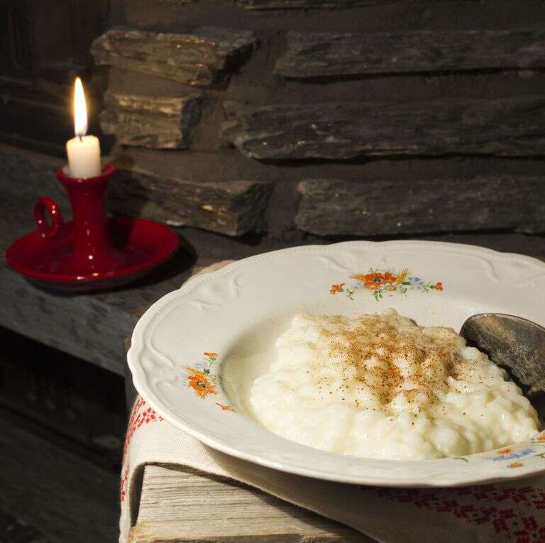 Arroz doce -Natal na Finlândia