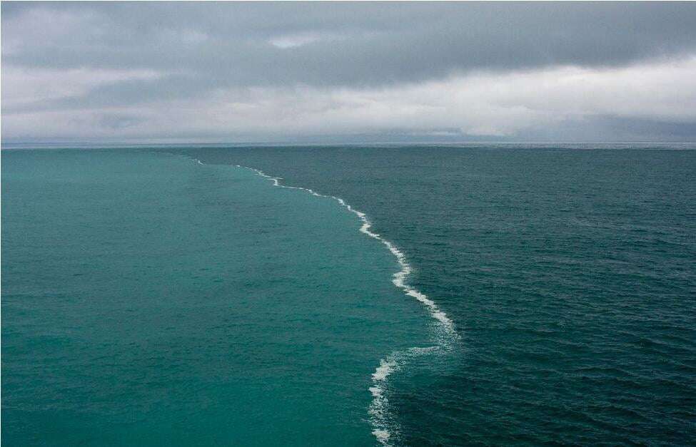 Oceano Pacífico e Oceano Atlântico