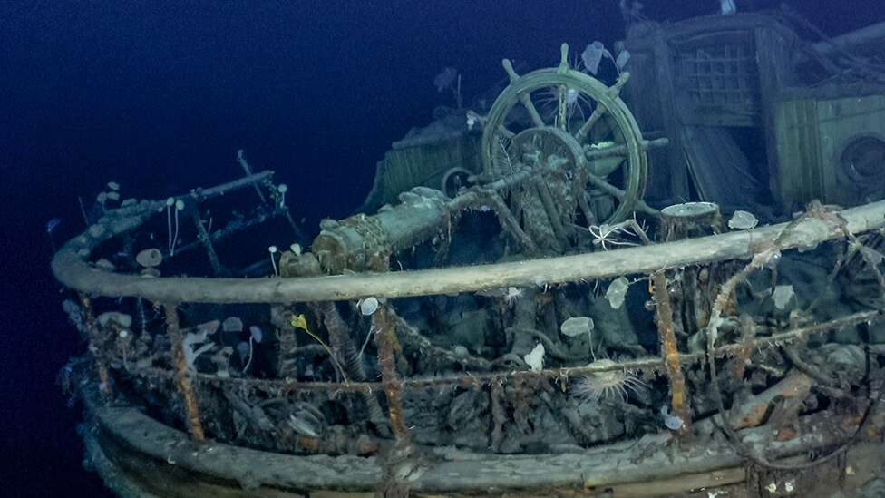 Navio histórico naufragado há mais de 100 anos é encontrado
