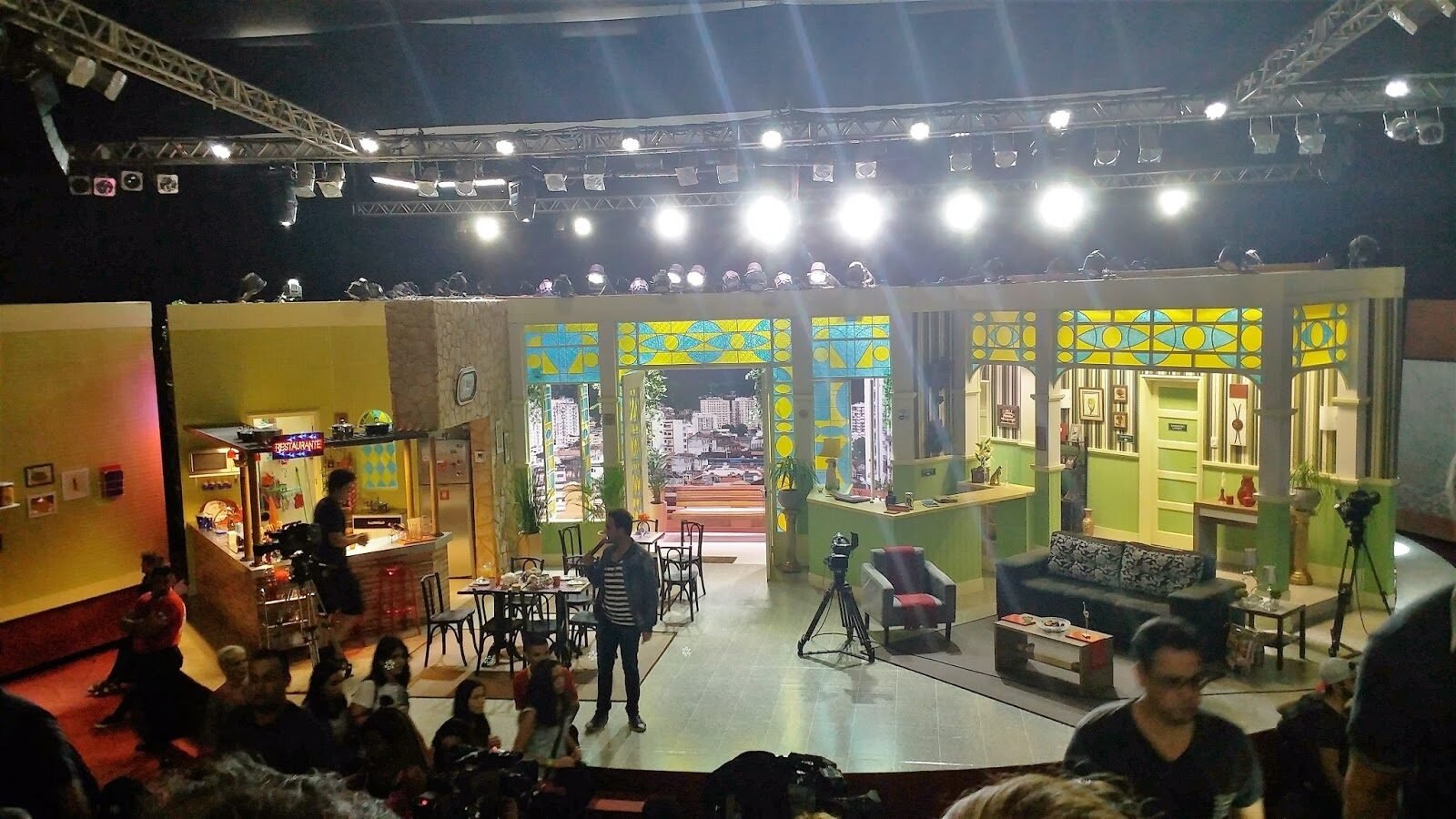 Como se grava uma sitcom?