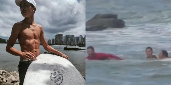 Surfista de 16 anos salva casal de afogamento no litoral de São Paulo – Fatos Desconhecidos