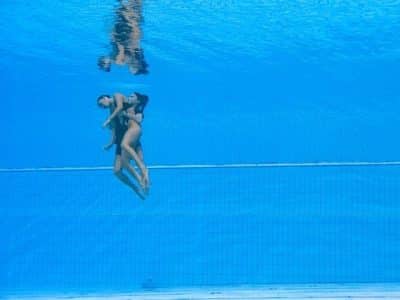 Anita Alvaréz nadadora estadunidense desmaia