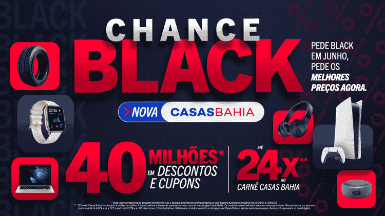 Casas Bahia - Change Black
