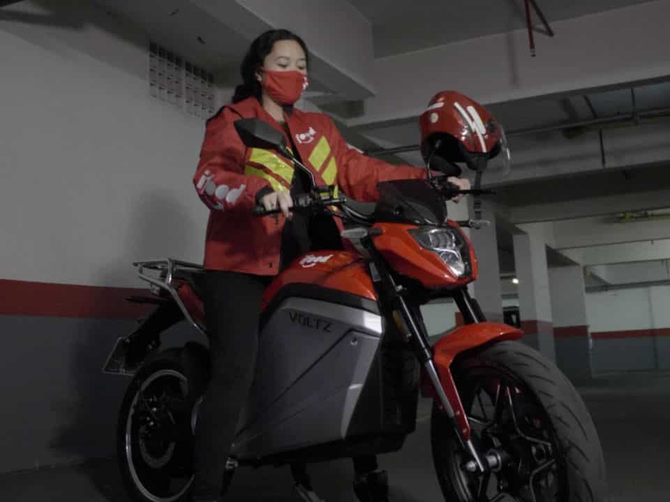 Teste: Moto elétrica da Voltz quer ser a 'funcionária do ano' dos  entregadores