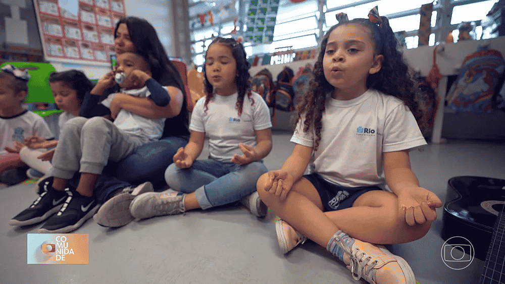 Turma da pequena Laurinha conseguiu integrar alunos com autismo através da música