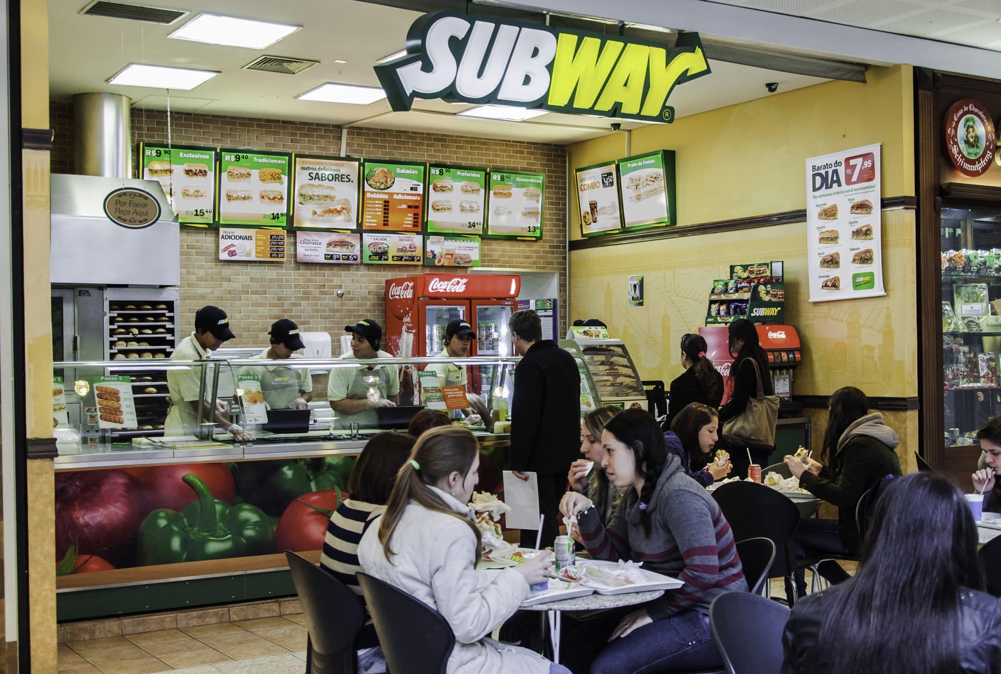 subway lanchonete