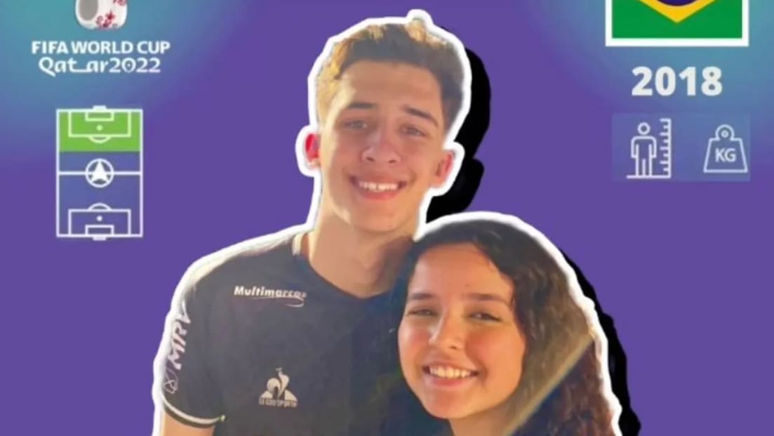 Pedido de namoro em formato de figurinha do álbum da Copa viraliza