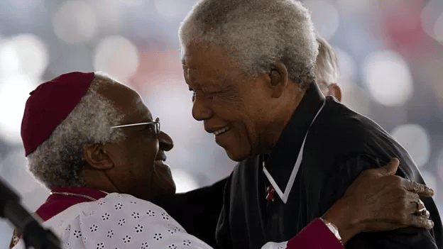 Desmond Tutu e Mandela