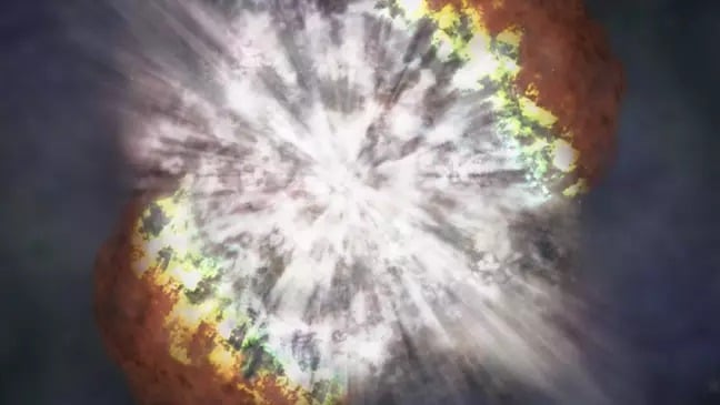 Telescópio flagra o que pode ser a maior explosão registrada