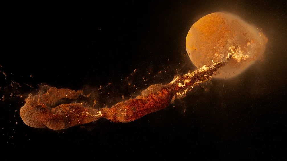 Nasa cria vídeo simulando o processo de criação da Lua