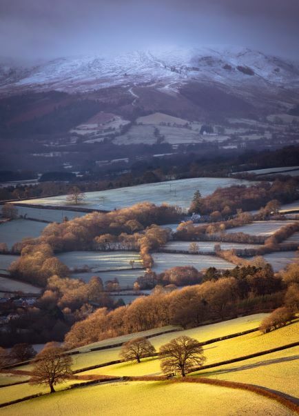 Brecon in Winter' pelo vencedor geral Will Davies fotografia