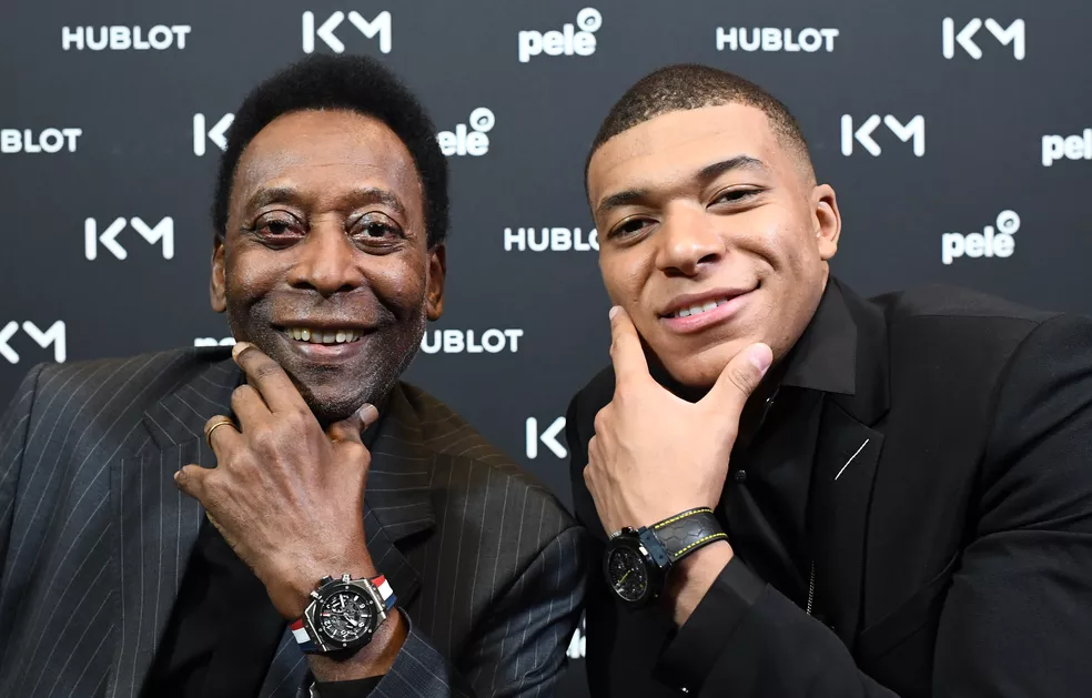 Pelé agradece oração de Mbappé: “Feliz em ver você quebrando meus recordes na Copa”