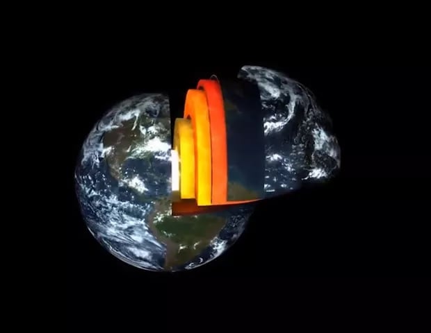 Oceano perto do núcleo da Terra é descoberto por cientistas