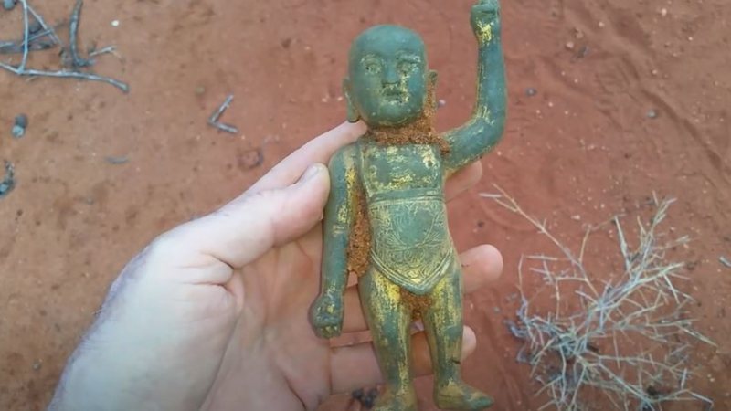 Estátua de Buda avaliada em R$ 600 mil é encontrada na Austrália