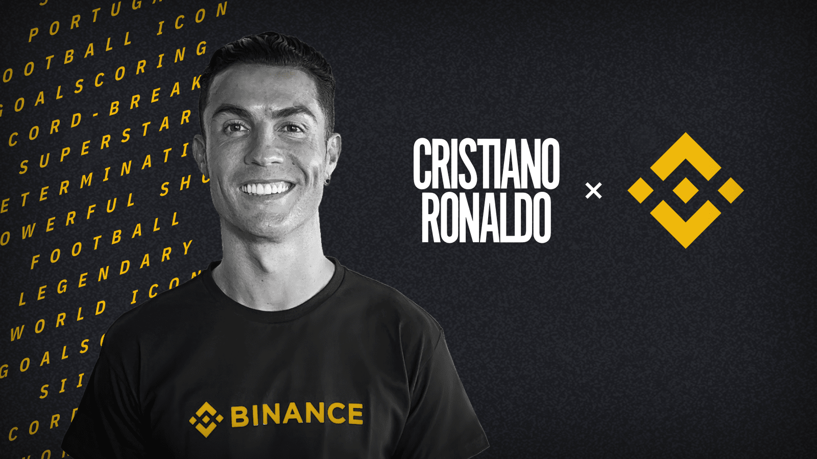 Cristiano Ronaldo é processado nos EUA por participar de propagandas da Binance