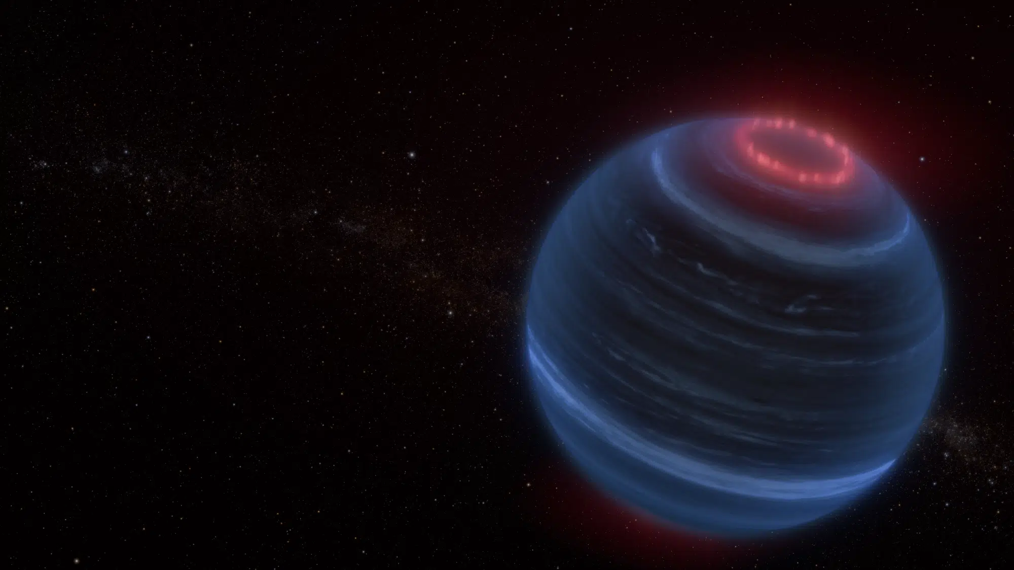 Auroras misteriosas detectadas em anã marrom intrigam cientistas