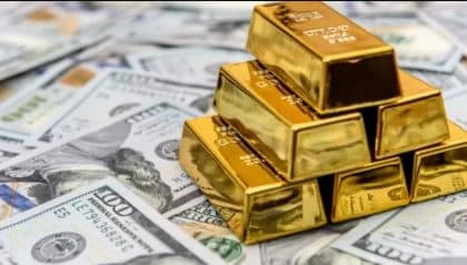Barras de ouro valem US$ 1 milhão pela primeira vez
