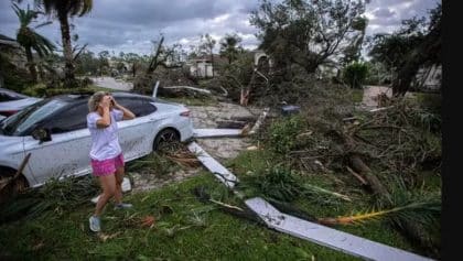 Furacão Milton: vídeos e fotos da tempestade na Flórida