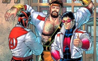 Capitão América estreia sua equipe de Vingadores com jaquetinhas retrô