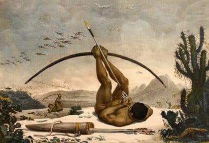 Arco e flecha de 7 mil anos é encontrado na ‘Caverna dos Morcegos’