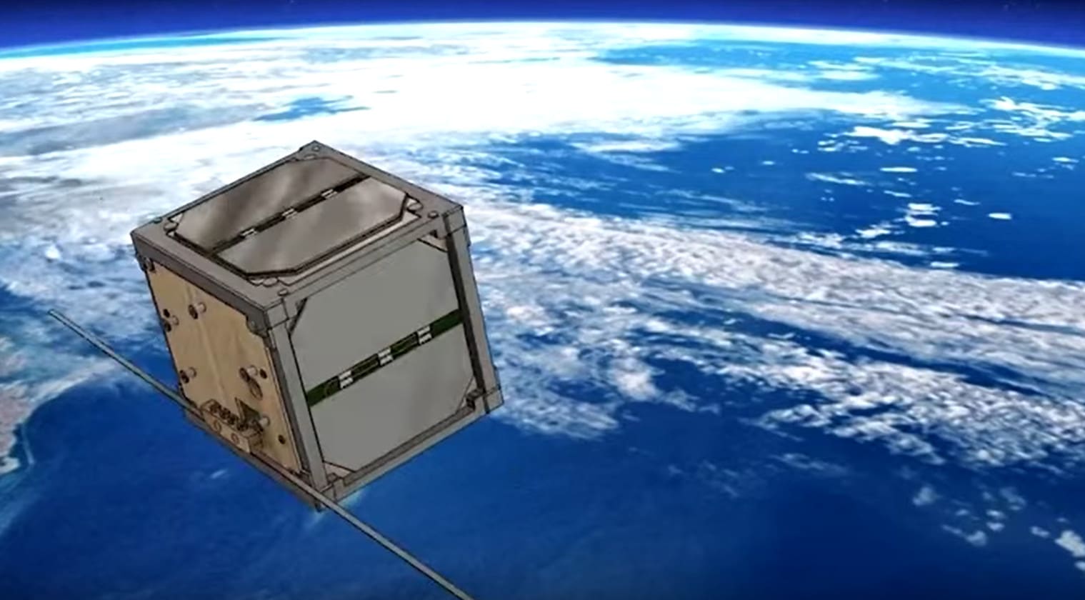 1º satélite de madeira é liberado na órbita da Terra