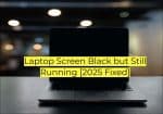 Tela do laptop preta, mas ainda funcionando [corrigido em 2025]